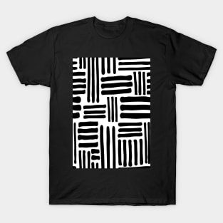 Black & White Pattern T-Shirt